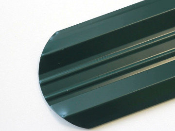 Штакетник Эко, М-образный, 95 мм, (толщина 0,45 мм), Полиэстер односторонний, RAL 6005 Зеленый мох