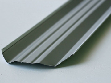 Штакетник Эко, М-образный, 95 мм, (толщина 0,45 мм), Полиэстр односторонний, RAL 9003 Белый